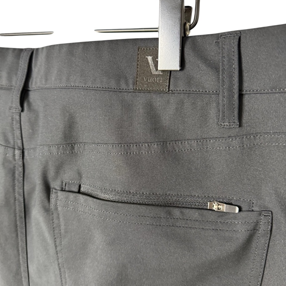 Vuori Meta Pant Athletic Slim Fit Black Size 36 - Picture 7 of 7